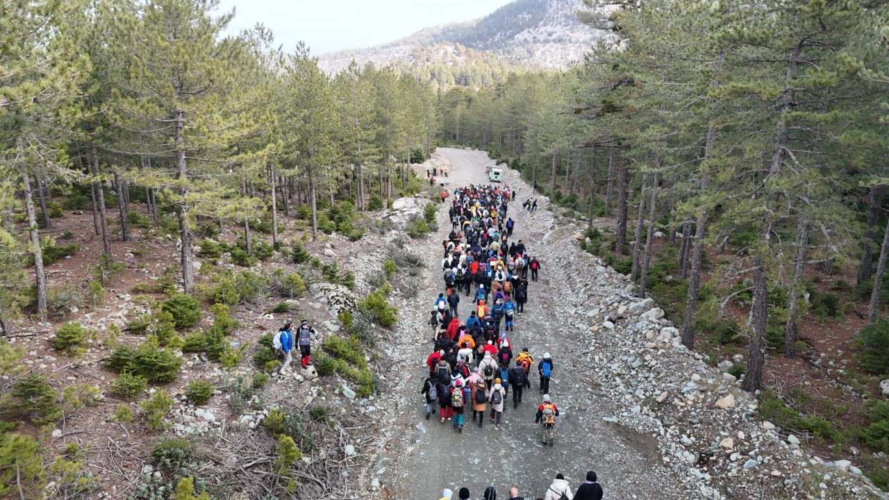 Konya’nın ünlü yaylası Muslu, kar altında 400 kişiye heyecan yaşattı 3